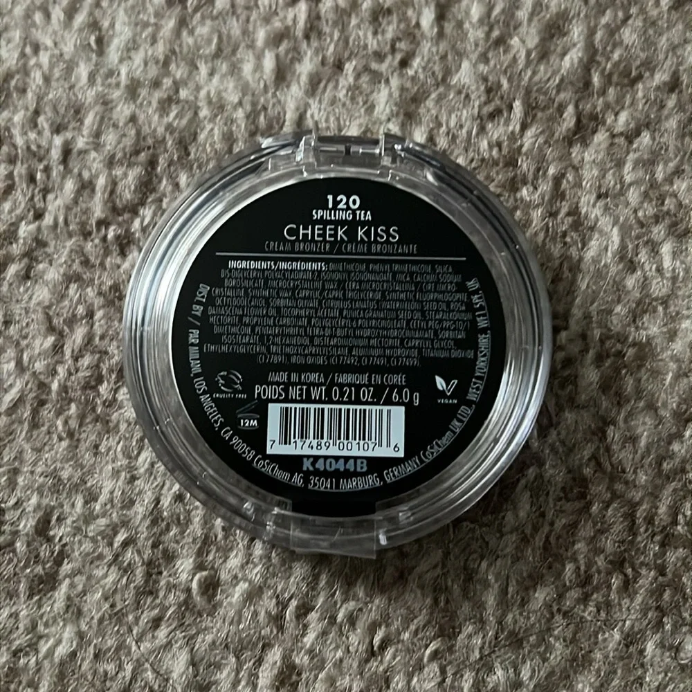 🦋NWT - MILANI Cheek Kiss Cream Bronzer in Spilling Tea Full Size